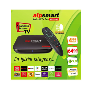 AlpsmartAndroid Tv BoxAlpsmart AS575-X3 Android Tv Box