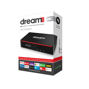 DreamstarDreamstar Uydu AlıcısıDreamstar A5 Android 4K Uydu Alıcısı