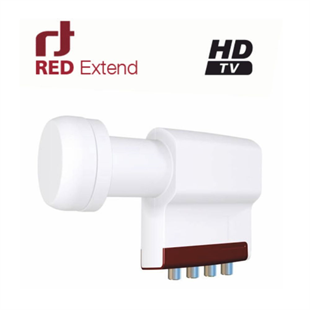 inverto Red Extend Quad ( Dört Çıkışlı ) LNB