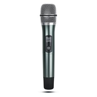Magic VoiceYaka MikrofonlarıMagicvoice MV-1305YE Kablosuz Uhf Ekranlı 1 Yaka Telsiz Mikrofon+1 El Mikrofonu