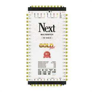 Next NextstarNext (Santral) MultiswitchNext 10/40 Kaskatlı Gold Plus Multiswitch Uydu Santrali