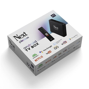 Next NextstarAndroid Tv BoxNext Playbox 4K Android TV BOX