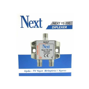 Next NextstarCombiner (Kablo Tv)Next YE-200 Diplexer (Combıner & Mıxer)
