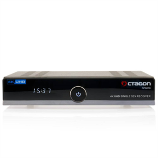 Octagon SF8008 4K UHD E2 DVB-S2X Single Uydu Alıcısı