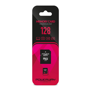Powerway 128 GB Micro Sd Hafıza Kartı Adaptörlü