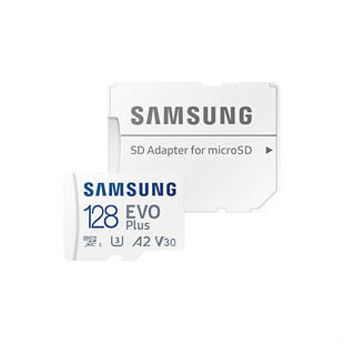 SamsungMicro SD KartlarEVO Plus microSD Hafıza Kartı 128 GB