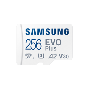 SamsungMicro SD KartlarEVO Plus microSD Hafıza Kartı 256 GB