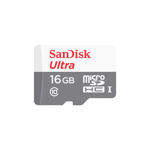 SanDisk 16 GB Ultra microSDHC 48 MB/sn Class 10 MicroSD Kart