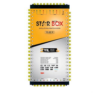 StarboxStarbox (Santral) MultiswitchStarbox 10/40 Kaskatlı Multiswitch Uydu Santrali